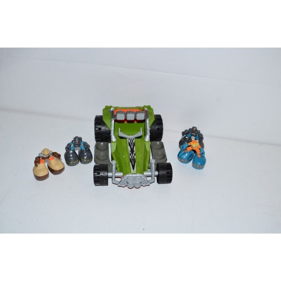 Mattel Matchbox Big Boots 1.75” Action Figure Lot Mini figures w/ dune buggy car - Picture 2 of 12